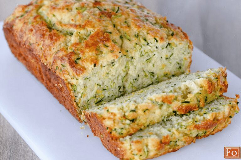 Easiest Best Ever Zucchini Cheddar Bread Recipe!