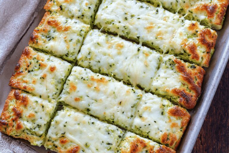Genius Cheesy Zucchini Breadsticks You’ll Crave Tonight