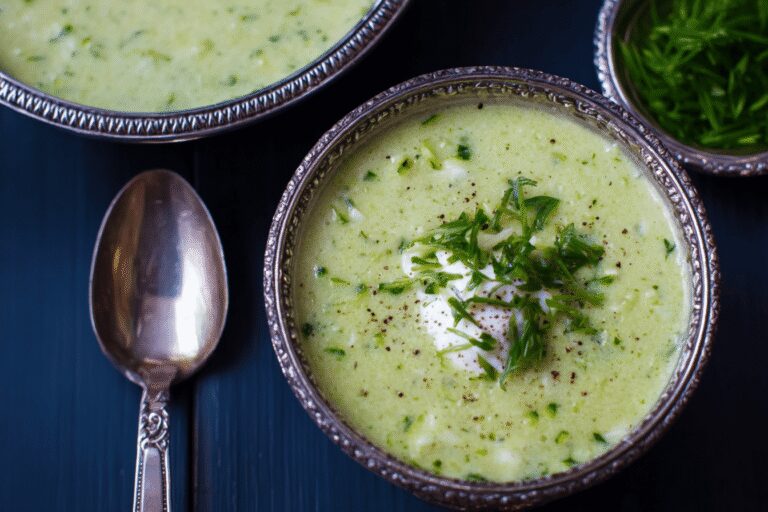 Delicious Cream of Zucchini Soup | The Perfect Cozy Fall Treat