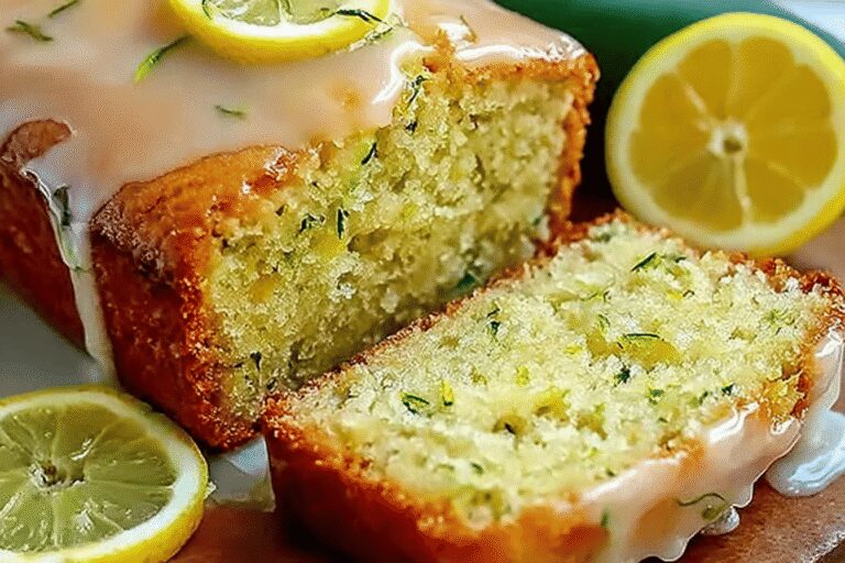 Easy Luscious Lemon Zucchini Bread: The Perfect Zesty Loaf!