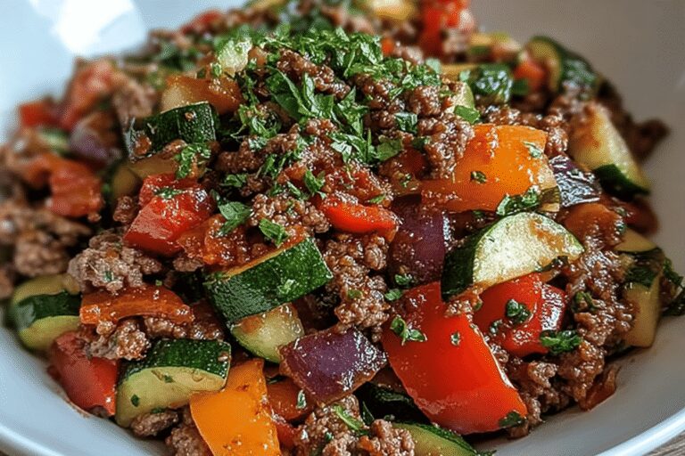 Best Easy Mediterranean Ground Beef Stir Fry – Healthy & Kid-Friendly Dinner