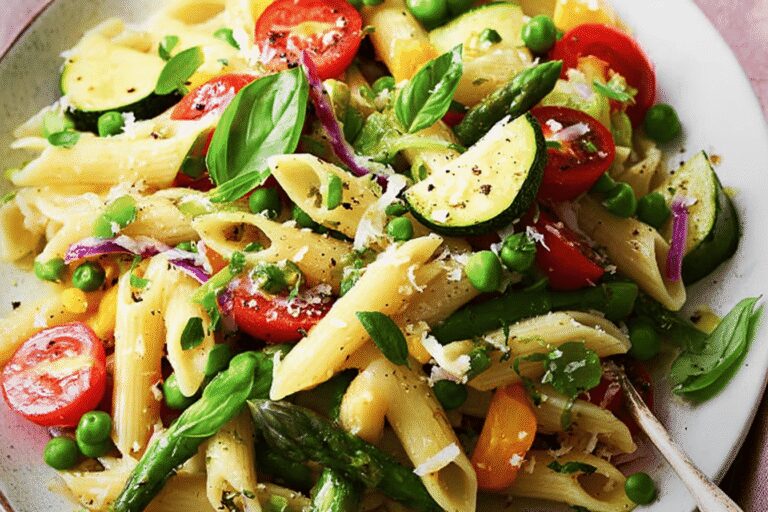 Stunning Pasta Primavera: The Perfect Spring Veggie Feast