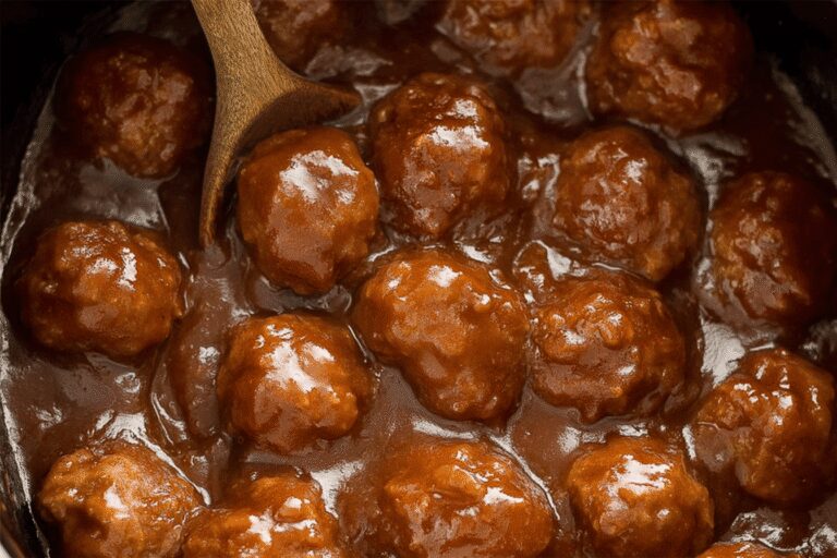Best Slow Cooker Salisbury Steak Meatballs – Quick, Cozy Family Dinner!