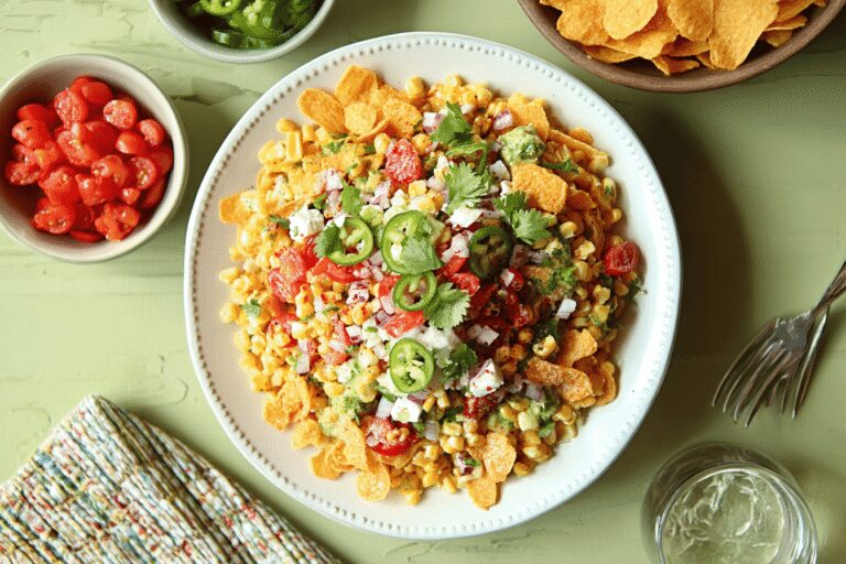 Easy & Delicious Spicy Frito Corn Salad | Perfect Summer Treat
