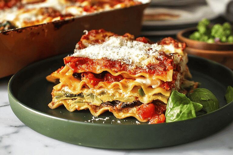 Delicious Vegetarian Lasagna: The Perfect Cozy Dinner Idea