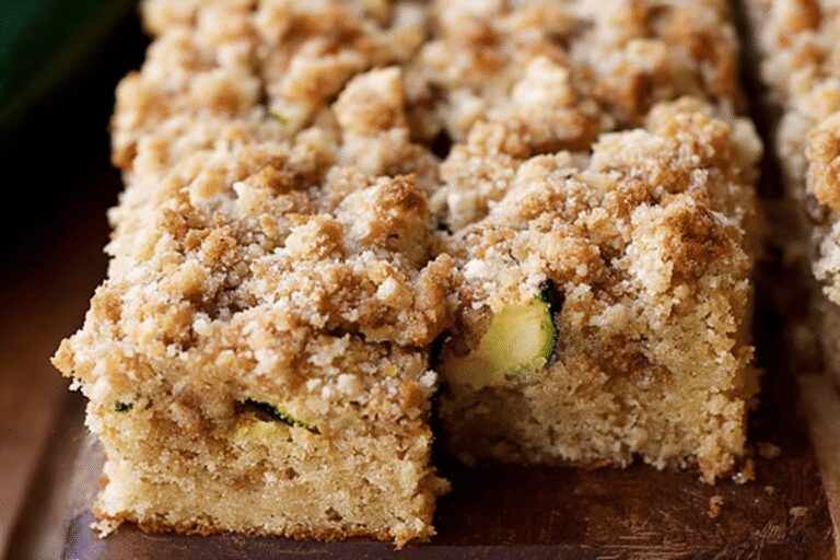 Easy Zucchini Crumb Cake | The Best Cozy Spring Dessert