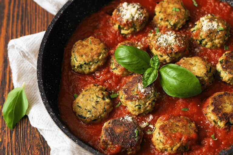 Easy & Delicious Zucchini Meatballs: Perfect Cozy Dinner Idea