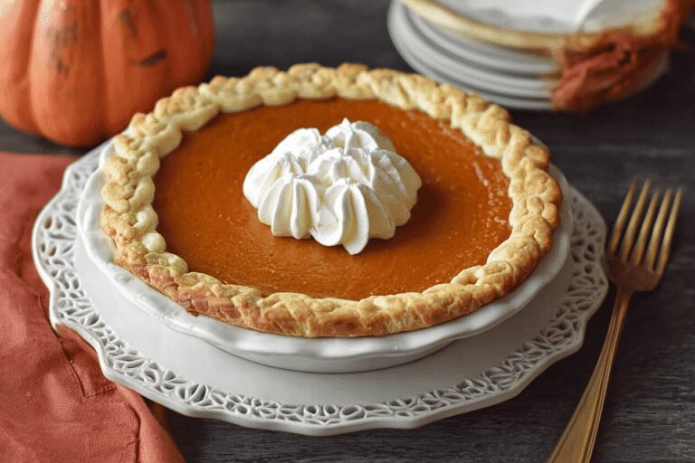 Best Cozy Pumpkin Pie Recipe – Easy, Family-Approved Dessert Delight