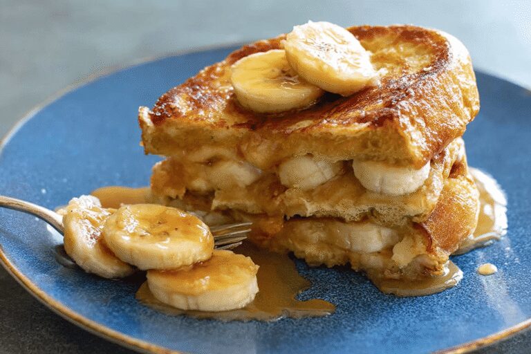 Best Banana Stuffed French Toast – Easy & Cozy Breakfast Recipe