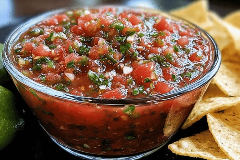 Best Homemade Salsa Ever – Easy & Fresh Dip for Every Snack Time