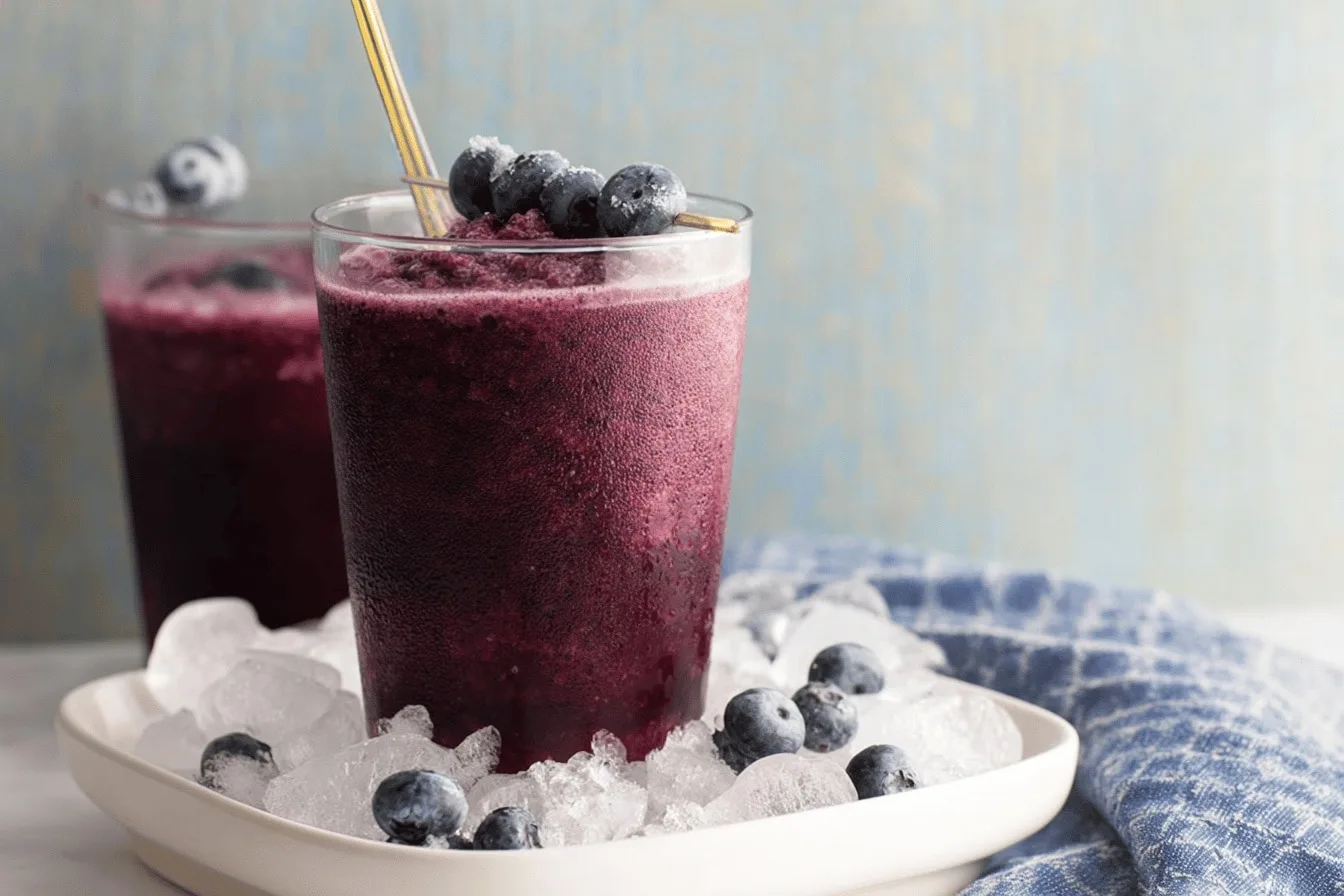 Easy Blueberry Slushie Recipe – Quick, Healthy & Refreshing Drink