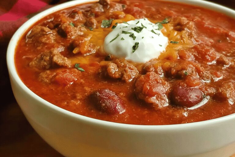 Hearty & Cozy Crock Pot Chili – Easy, Healthy, Family-Approved Stew