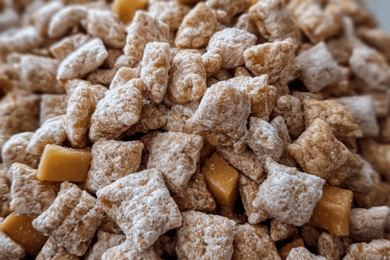 Best Caramel Apple Puppy Chow Snack – Easy, Kid-Friendly & Family-Approved