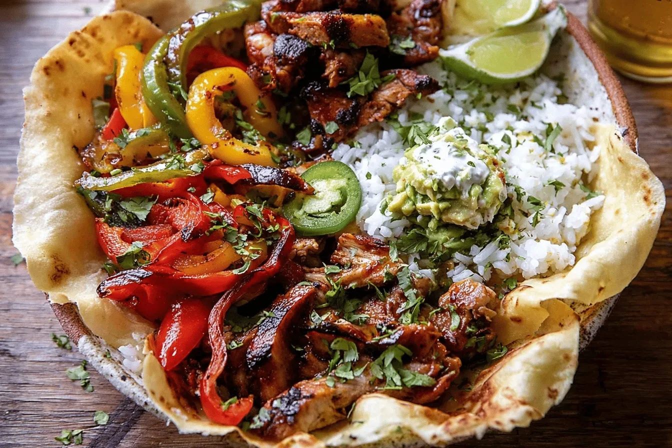 Easy Chicken Fajita Tortilla Bowls – Quick & Family-Approved Dinner Idea