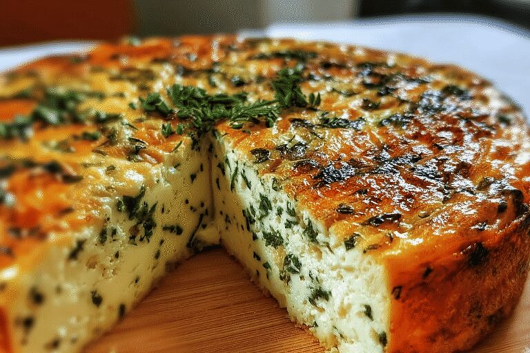 Easy Cottage Cheese & Spinach Crustless Quiche – Perfect Healthy Breakfast
