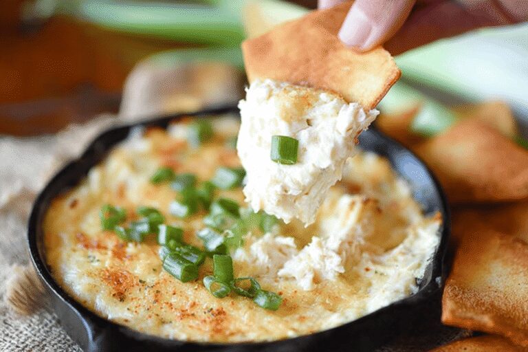 Best Easy Crab Rangoon Dip – Must-Try Cozy Party Dip Recipe