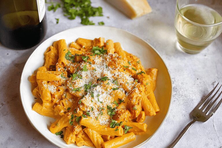 Easy Creamy Pumpkin Pasta for a Cozy and Healthy Dinner Tonight