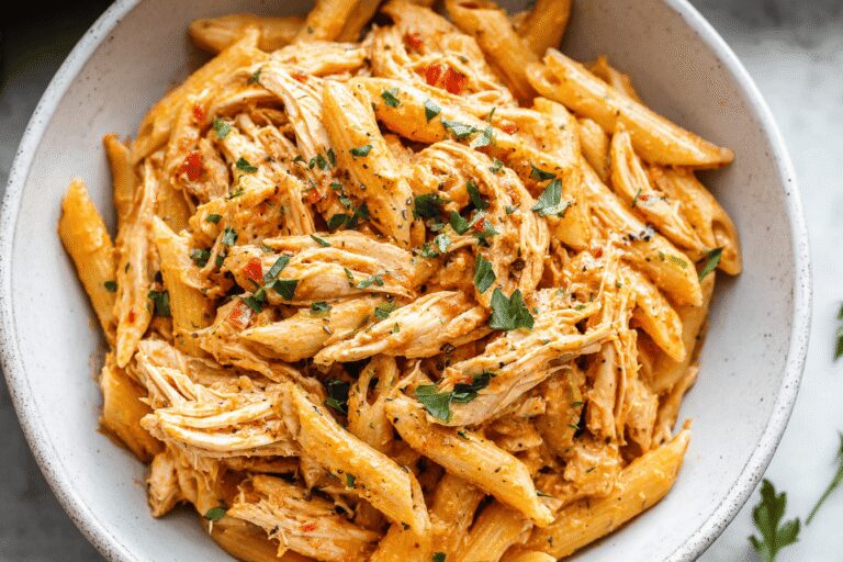 Easy Crockpot Cajun Chicken Pasta – Hearty & Family-Approved Dinner