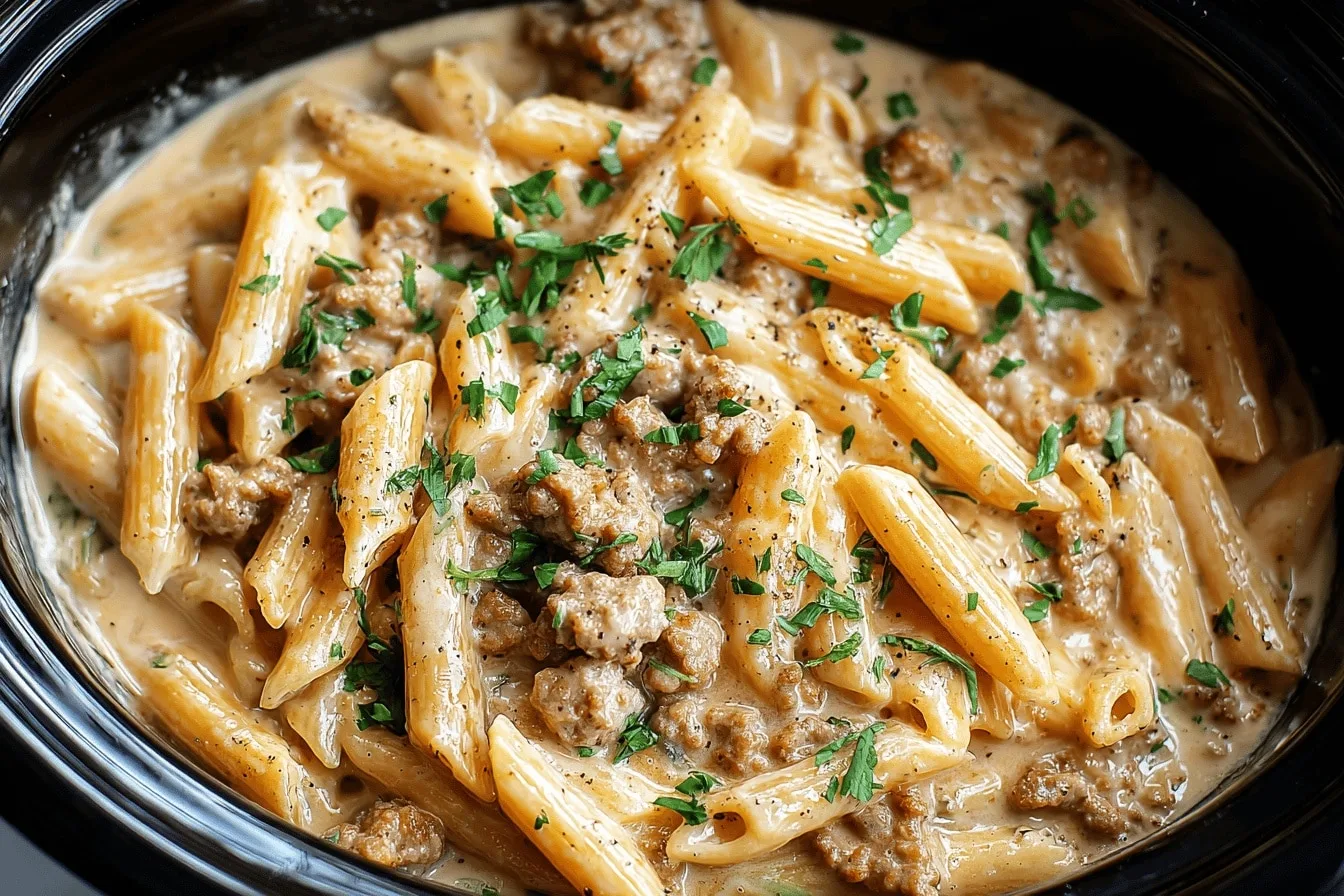 Easy & Creamy Sausage Pasta – Cozy Dinner the Whole Family Will Love