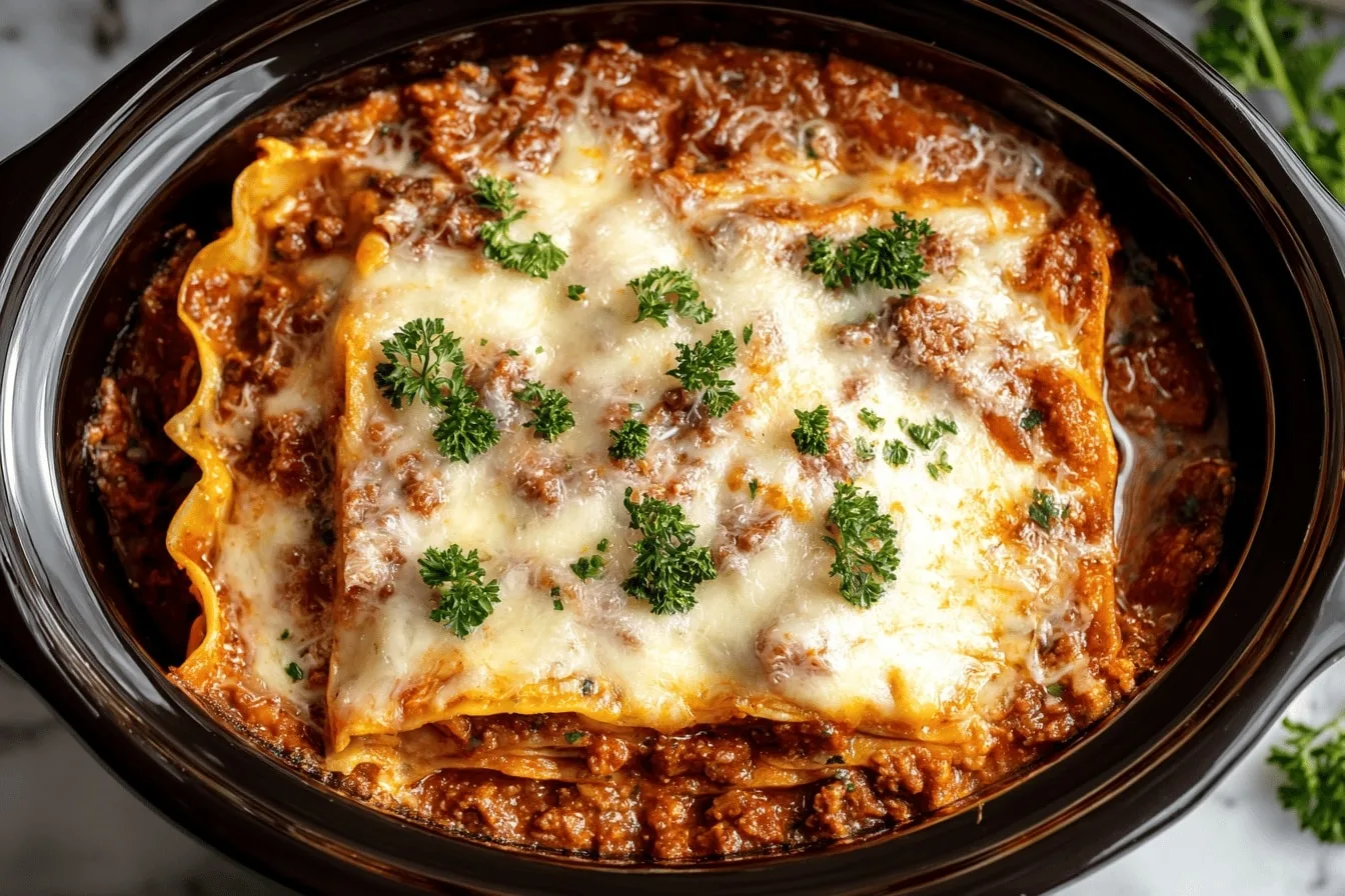 Best Easy Crockpot Lasagna – Hearty Family Dinner Recipe
