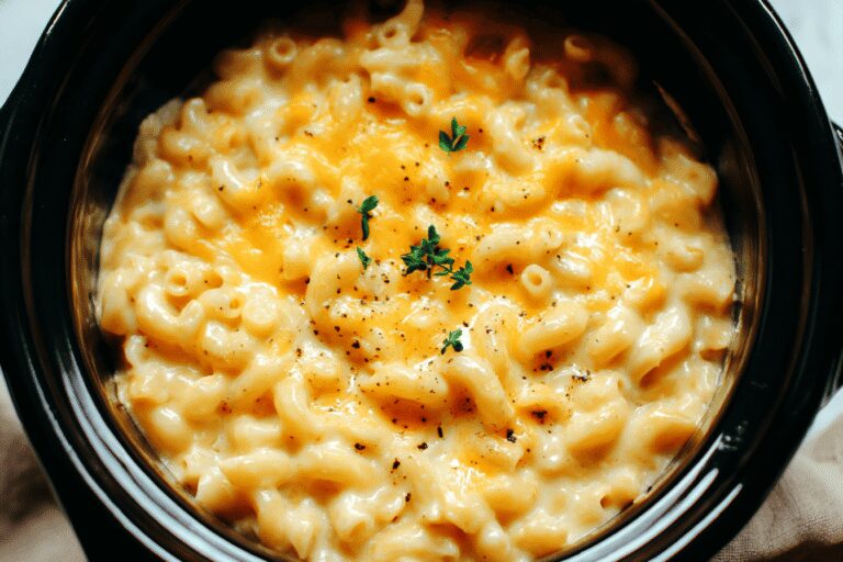 Easy & Cozy Crockpot Mac and Cheese – Family-Approved Dinner Recipe