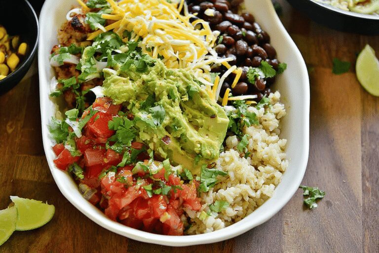 Easy & Healthy DIY Chipotle Burrito Bowl – Perfect Dinner Recipe
