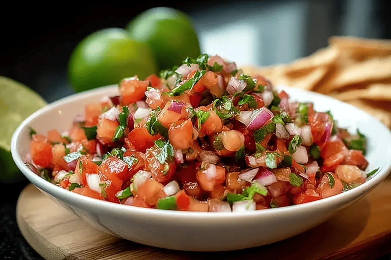Best Fresh Pico de Gallo Salsa – Easy, Healthy, Family-Approved Dip Recipe