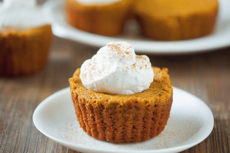 Best Easy Gluten-Free Crustless Pumpkin Pie | Dairy-Free Dessert Treat