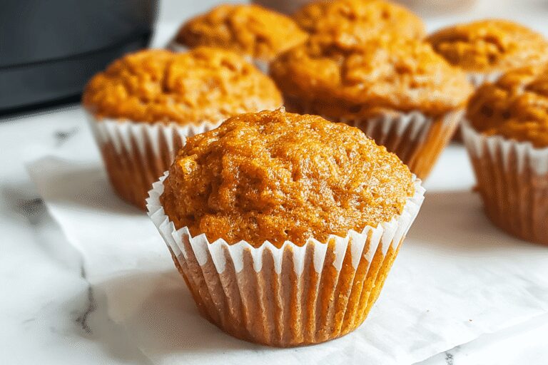 Healthy Greek Yogurt Pumpkin Muffins | Easy & Family-Approved Breakfast Treat