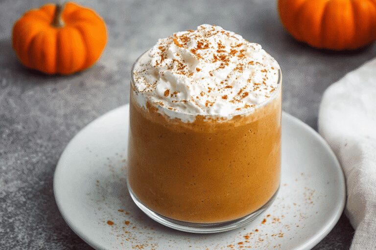 Best Easy Homemade Pumpkin Frappuccino Recipe – Cozy & Refreshing Drink