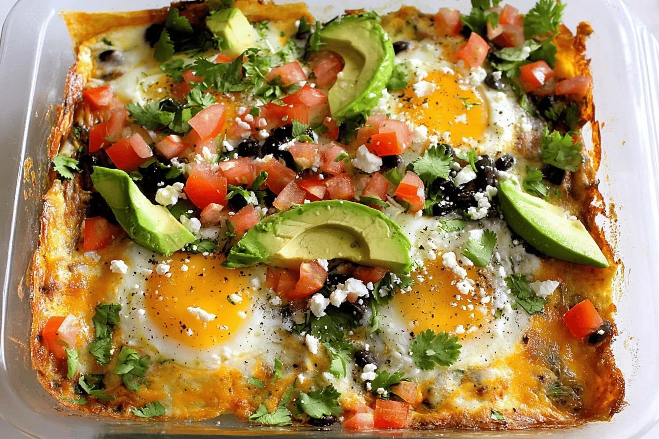 Easy & Hearty Huevos Rancheros Casserole – Perfect Breakfast Recipe