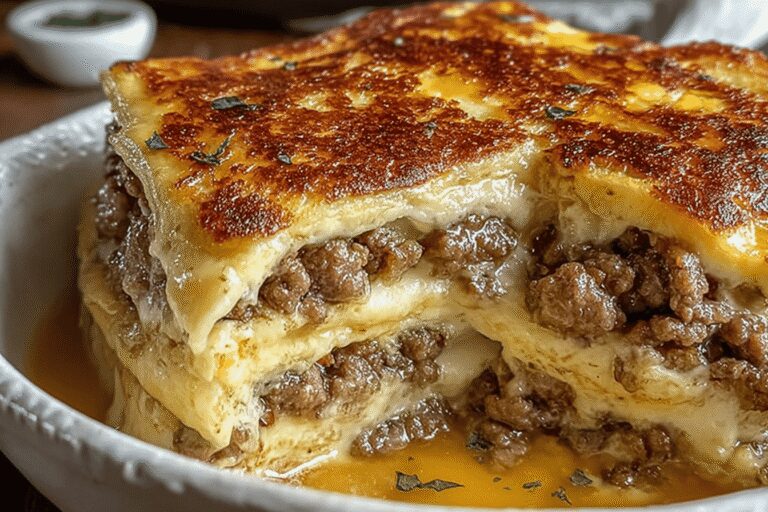 Easy & Cozy Pancake Sausage Breakfast Bake – Kid-Friendly Morning Meal