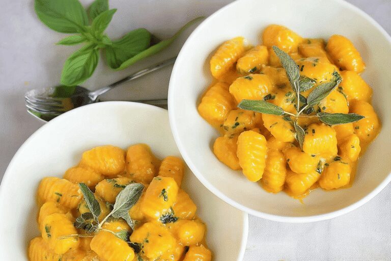 Easy Pumpkin Gnocchi Dinner Recipe – Cozy, Kid-Friendly & Family-Approved