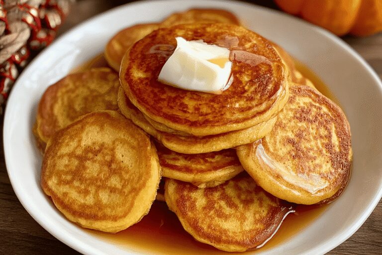 Easy Pumpkin Greek Yogurt Pancakes | Healthy & Kid-Friendly Breakfast