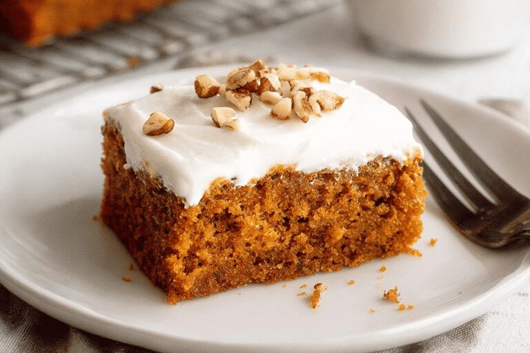 Best Easy Pumpkin Sheet Cake Recipe – Cozy & Family-Approved Dessert