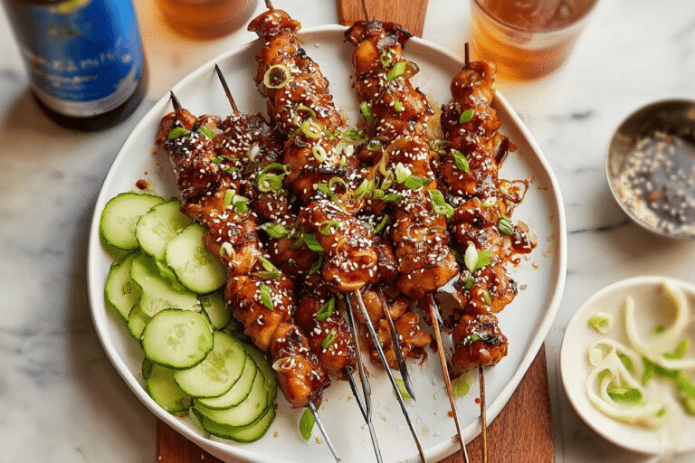 Easy & Healthy Sesame Chicken Kabobs – Perfect Dinner Idea Tonight