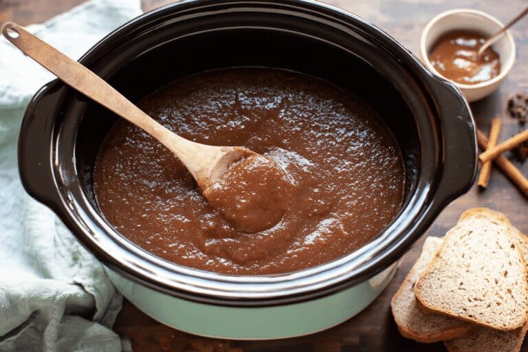 Best Slow Cooker Apple Butter – Cozy, Healthy & Family-Approved Spread