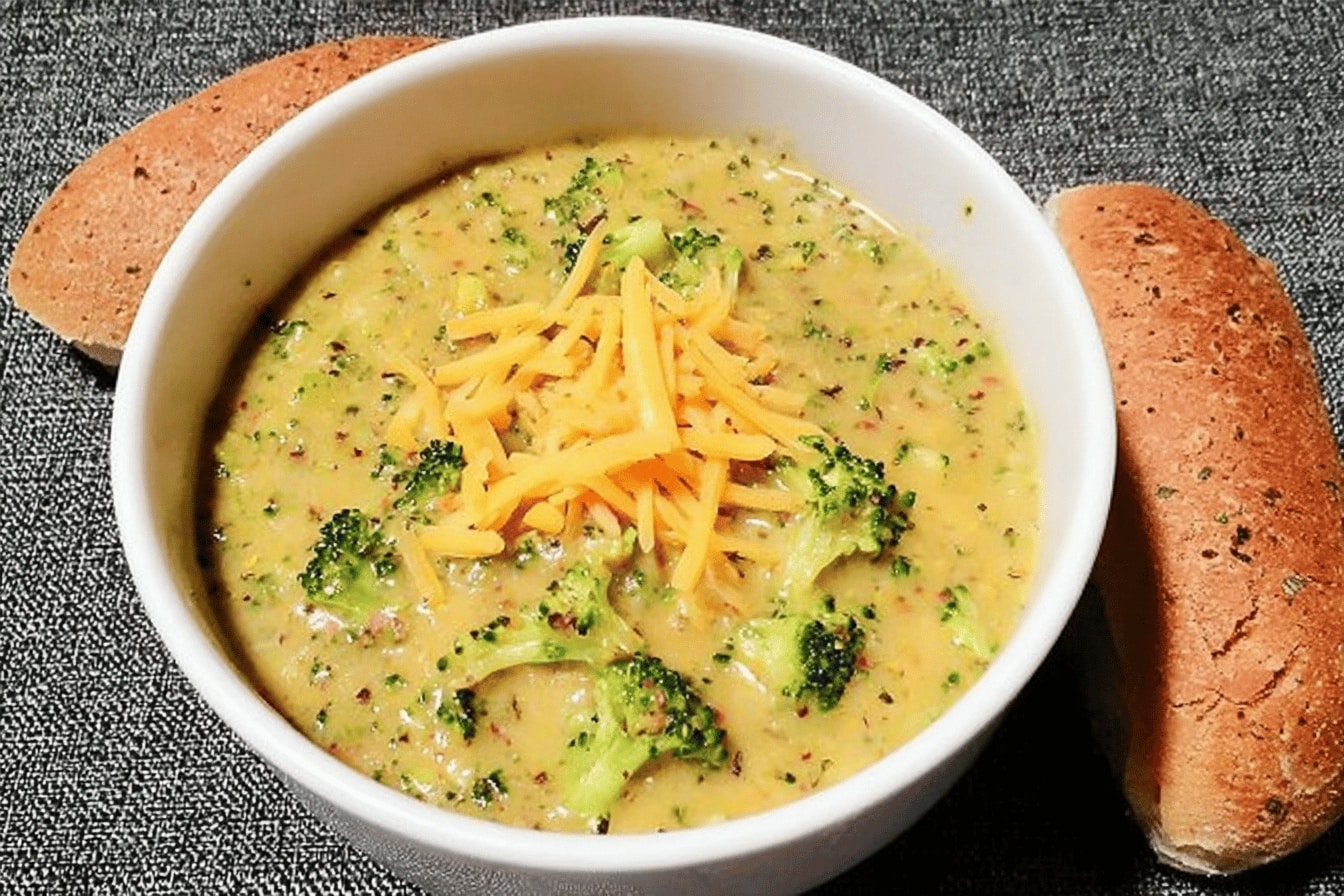 broccoli cheddar soup soup recipe photo
