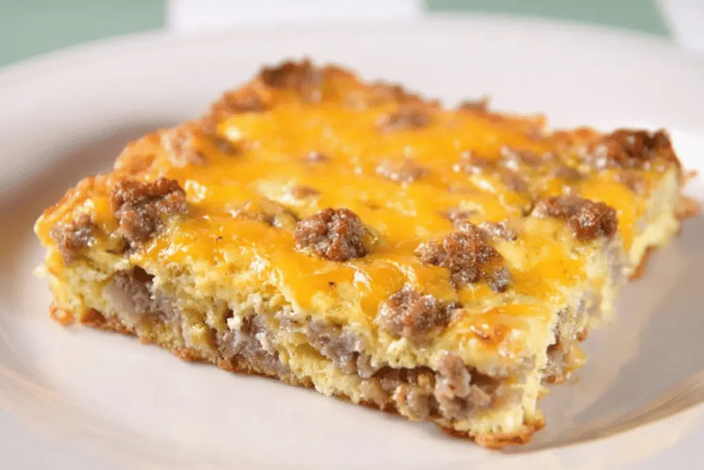 cheesy sausage breakfast casserole breakfast recipe photo