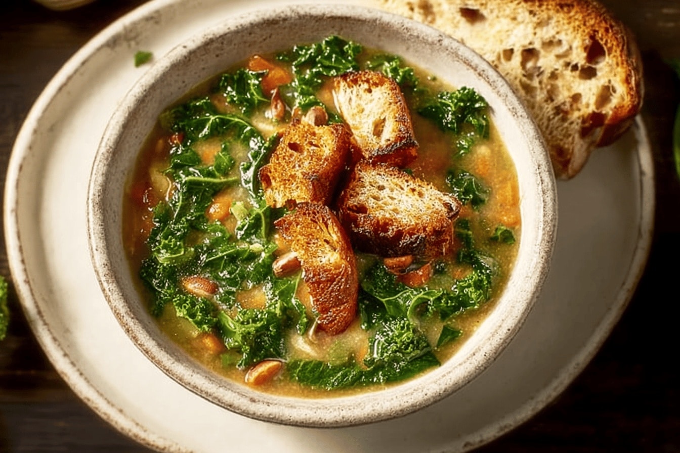 kale soup soup recipe photo