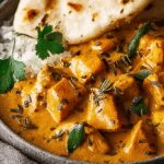 pumpkin butter chicken dinner recipe photo