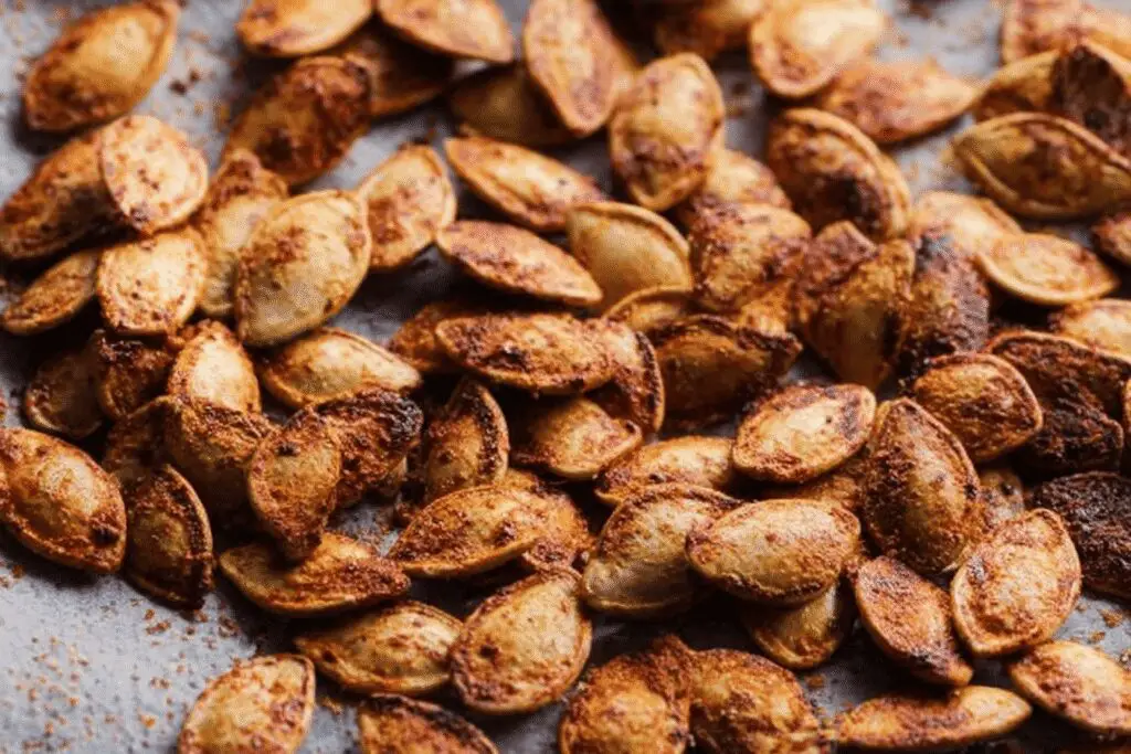 roasted pumpkin seeds snack recipe photo