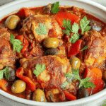 slow cooker chicken cacciatore dinner recipe photo