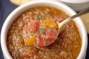 stuffed pepper soup dinner recipe photo