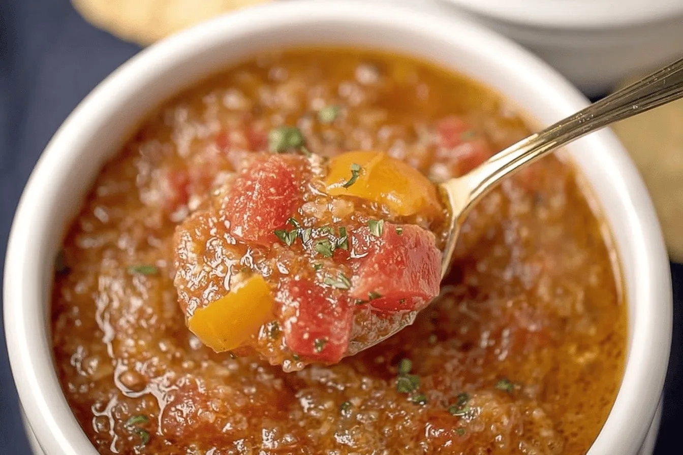 stuffed pepper soup dinner recipe photo