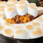 sweet potato casserole marshmallow side dish recipe photo