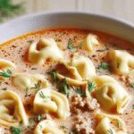 tortellini soup dinner recipe photo