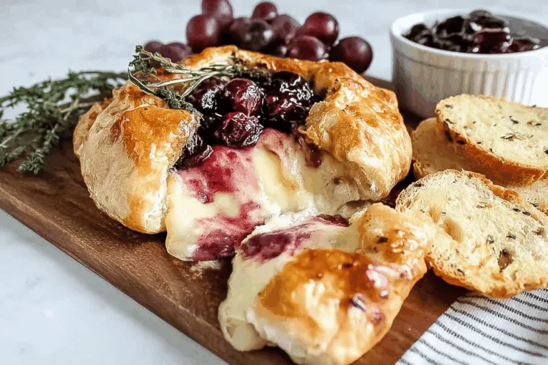 baked brie appetizer recipe photo