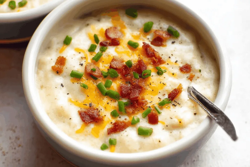 baked potato soup Dinner recipe photo