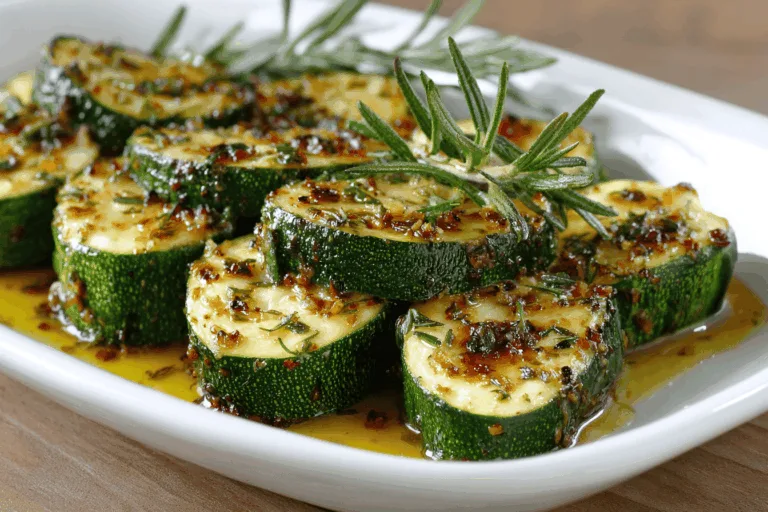 baked zucchini side dish recipe photo